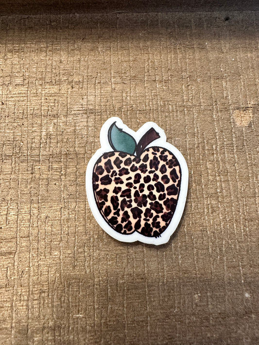 Leopard Apple - Resin Planar Flatback Acrylic Embellishment