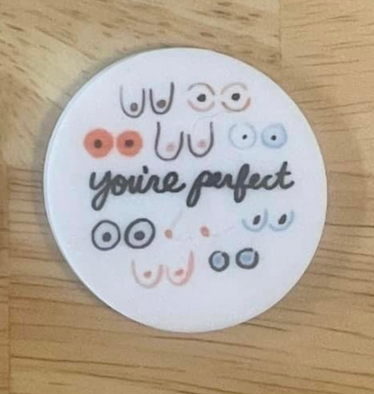 You're Perfect - Resin Planar Flatback Acrylic Embellishment