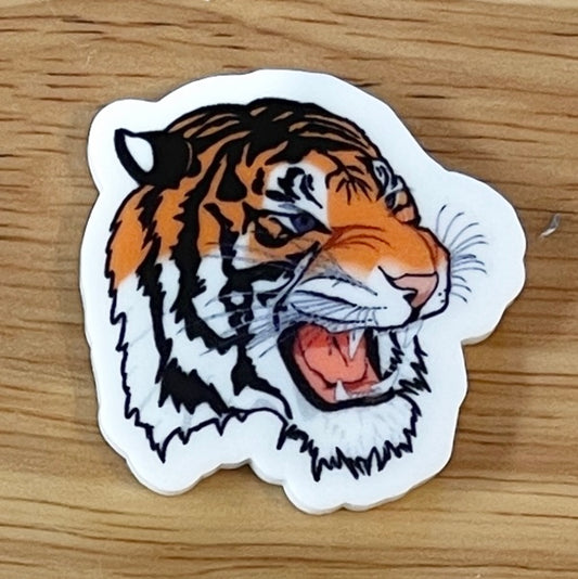 Tiger - Resin Planar Flatback Acrylic Embellishment