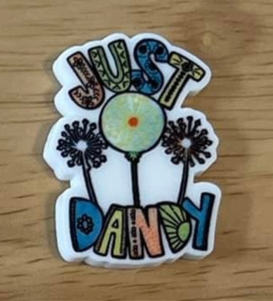 Just Dandy - Resin Planar Flatback Acrylic Embellishment