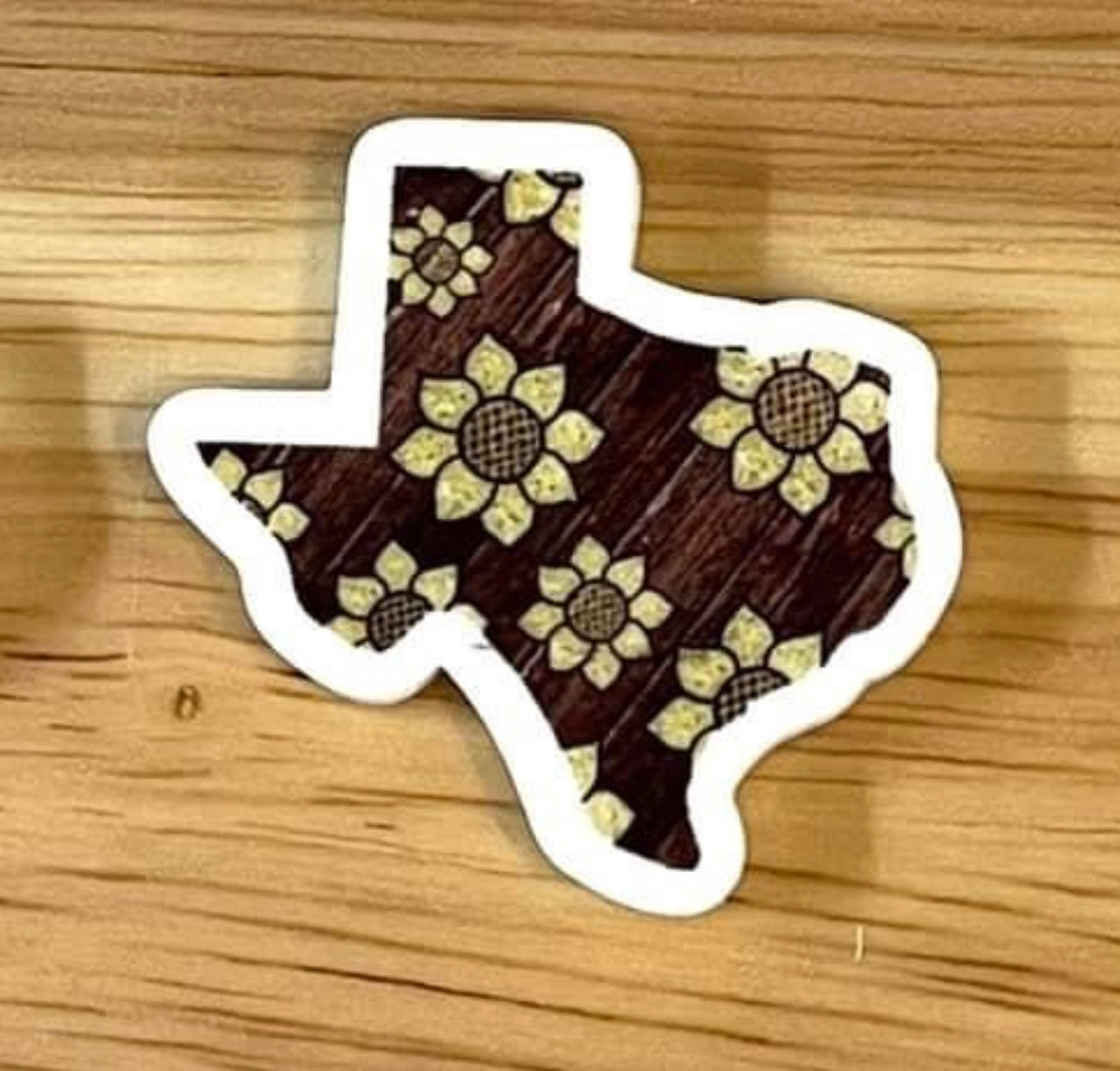 Sunflower Texas - I Resin Planar Flatback Acrylic Embellishment