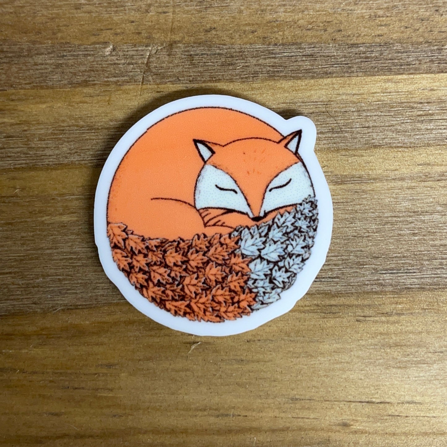 Fox - Resin Planar Flatback Acrylic Embellishment