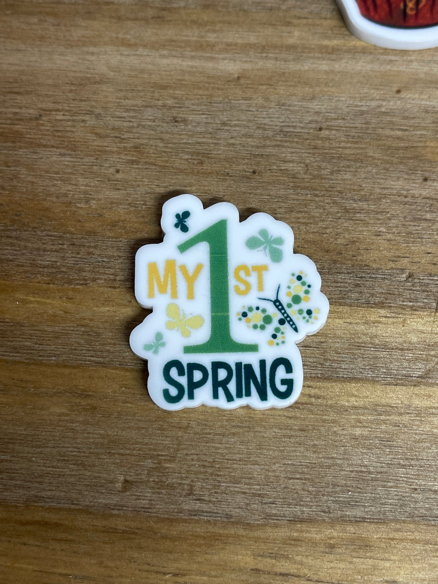 My 1st Spring - Resin Planar Flatback Acrylic Embellishment