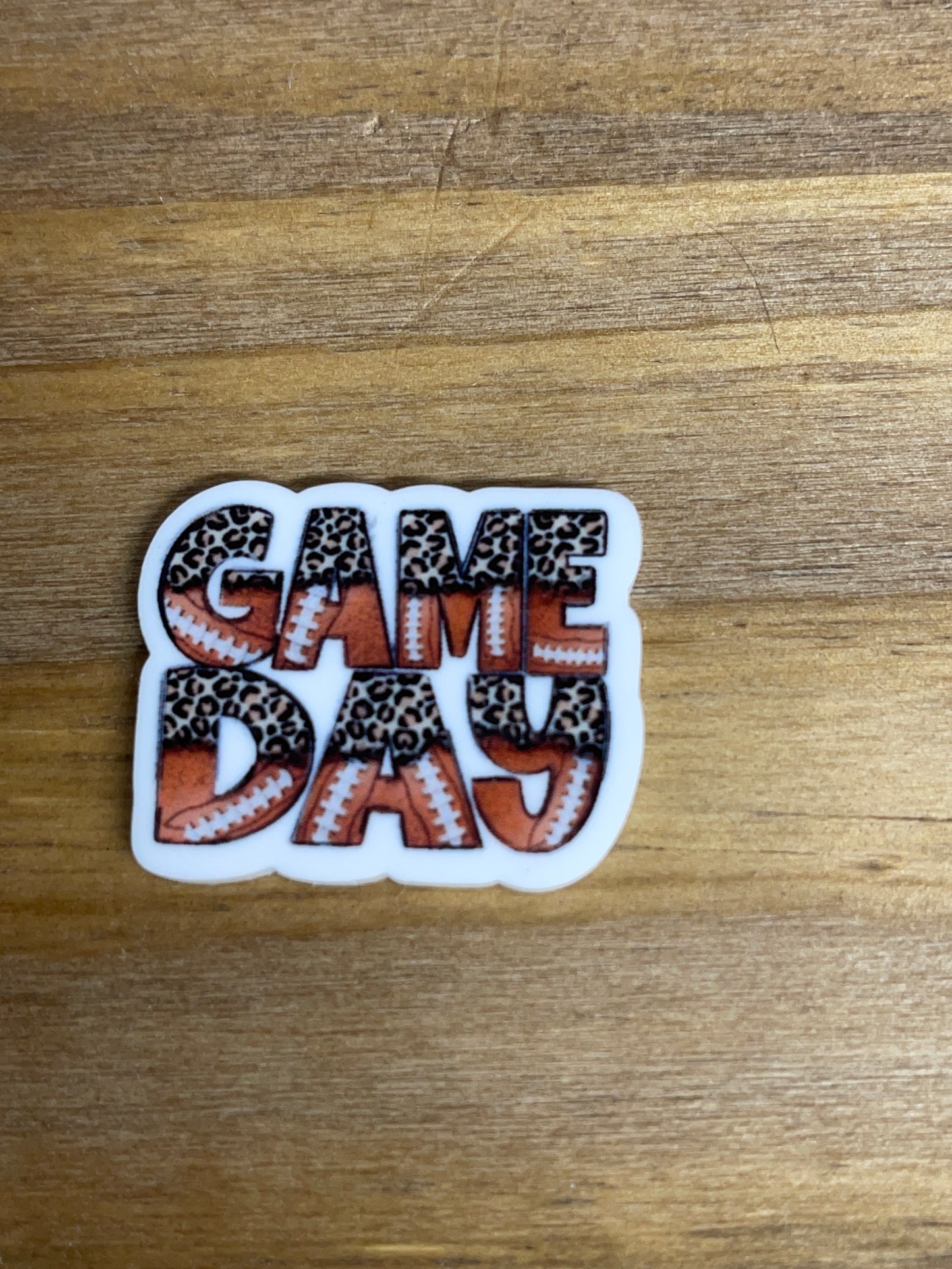 Game Day - Resin Planar Flatback Acrylic Embellishment