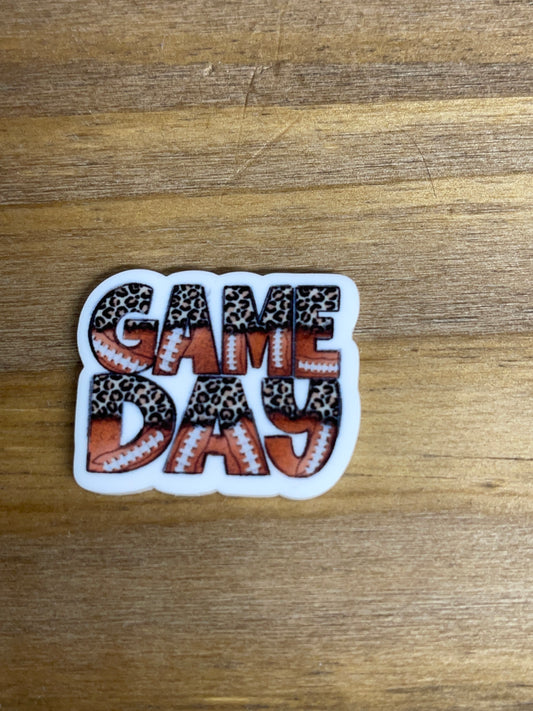 Game Day - Resin Planar Flatback Acrylic Embellishment