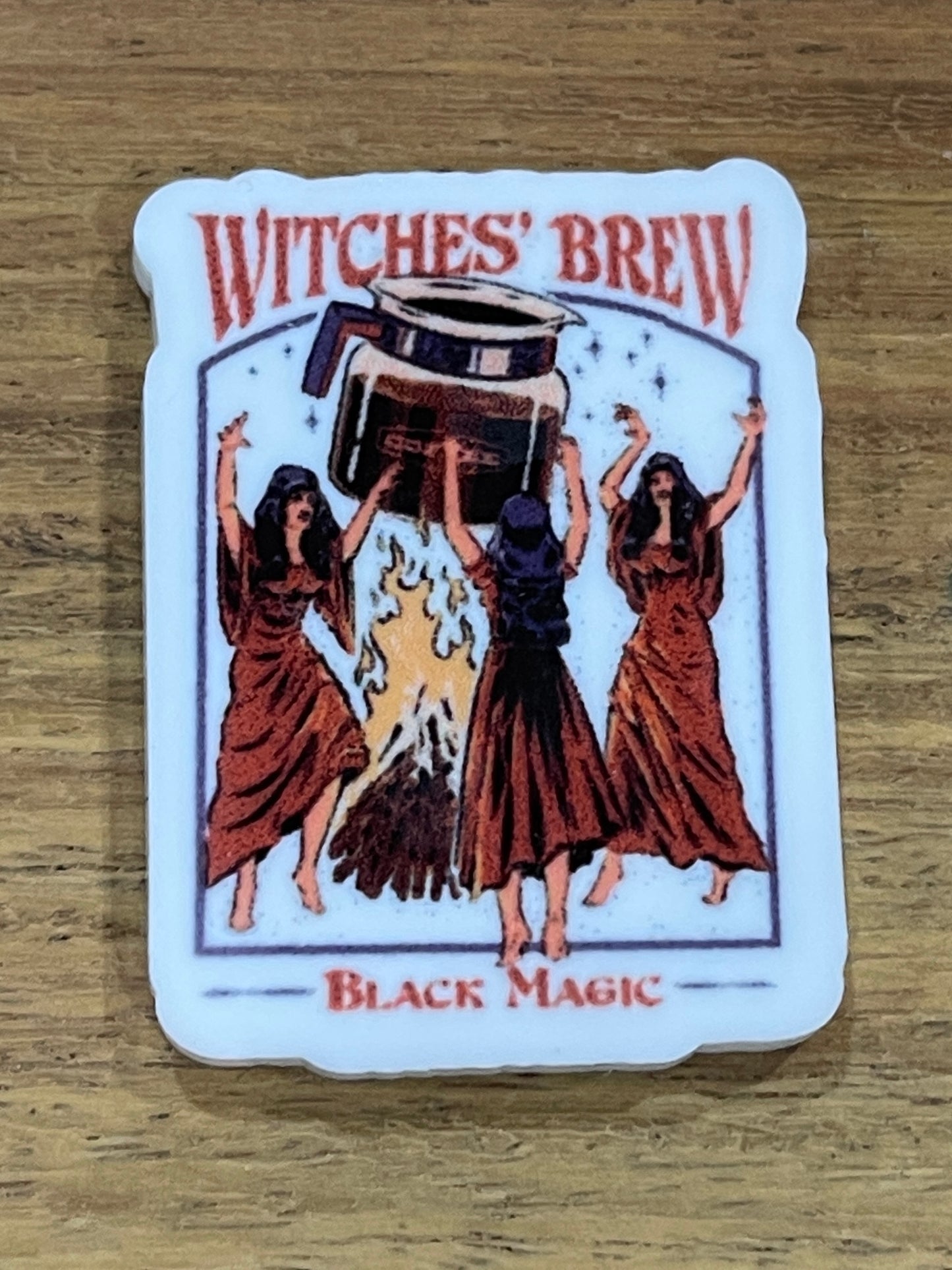 Witch Brew - Resin Planar Flatback Acrylic Embellishment