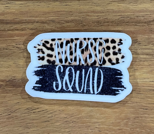 Nurse Squad - Resin Planar Flatback Acrylic Embellishment