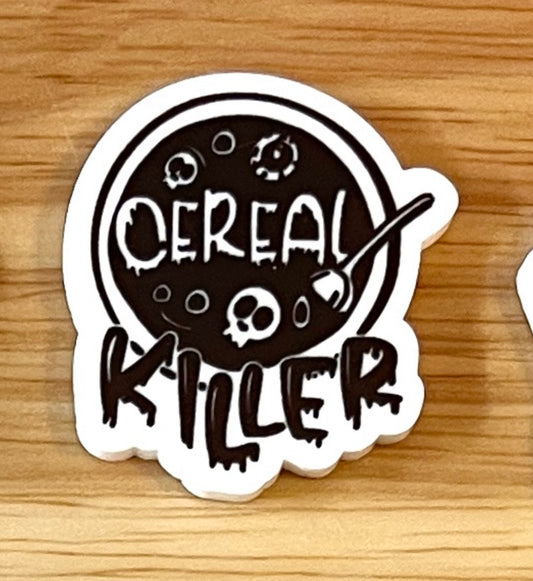 Cereal Killer  - Resin Planar Flatback Acrylic Embellishment