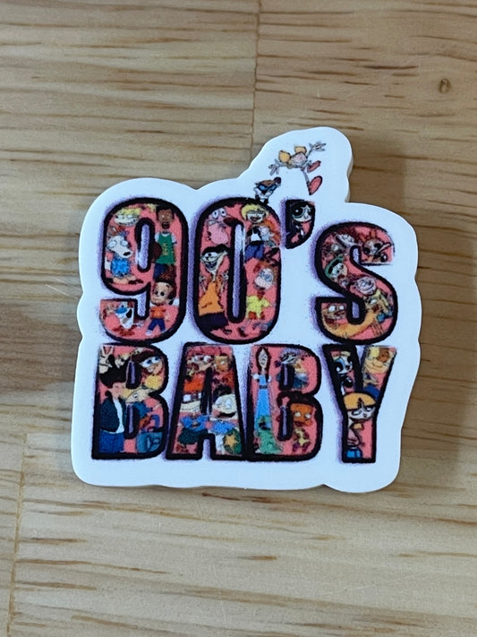 90s Baby - Resin Planar Flatback Acrylic Embellishment