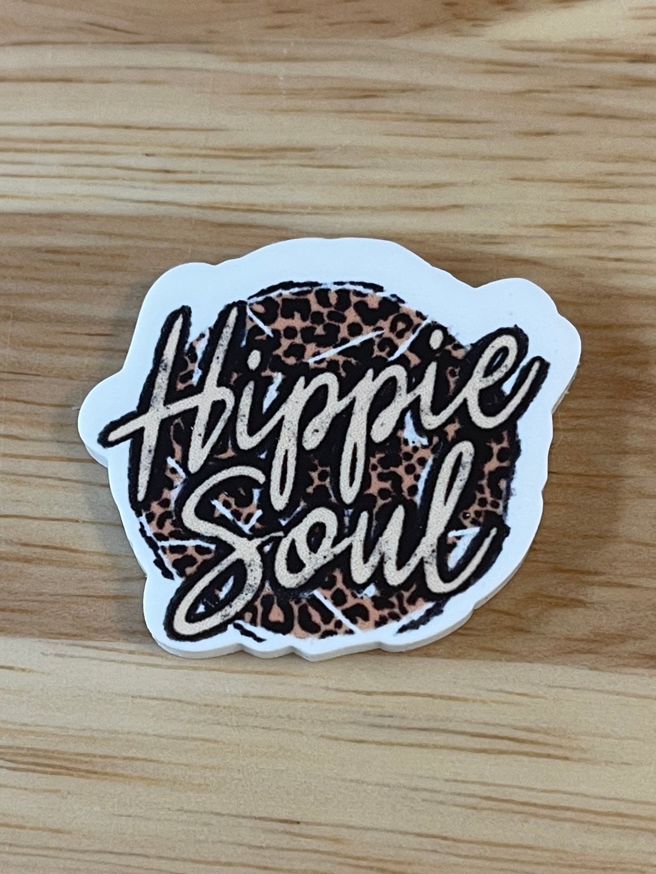 Hippie Soul - Resin Planar Flatback Acrylic Embellishment