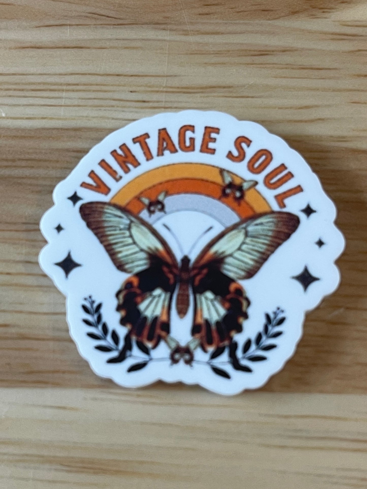 Vintage Soul - Resin Planar Flatback Acrylic Embellishment