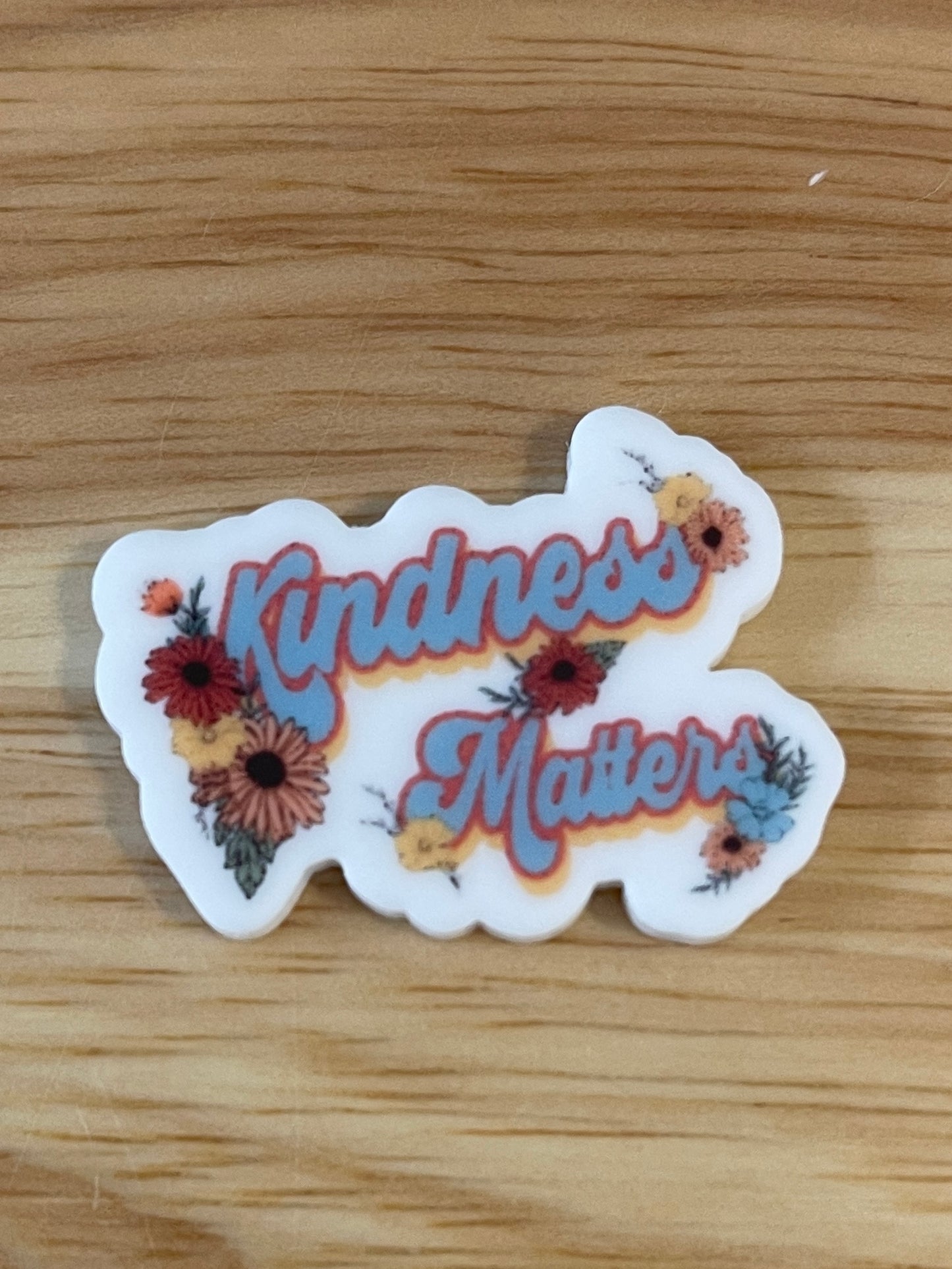 Kindness Matters - Resin Planar Flatback Acrylic Embellishment