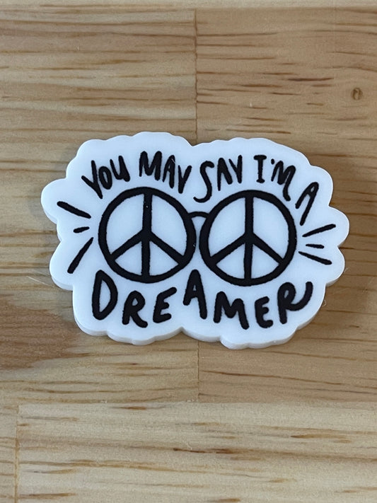 Im a dreamer - Resin Planar Flatback Acrylic Embellishment