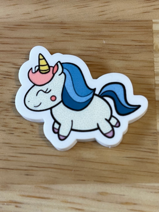 Unicorn - Resin Planar Flatback Acrylic Embellishment