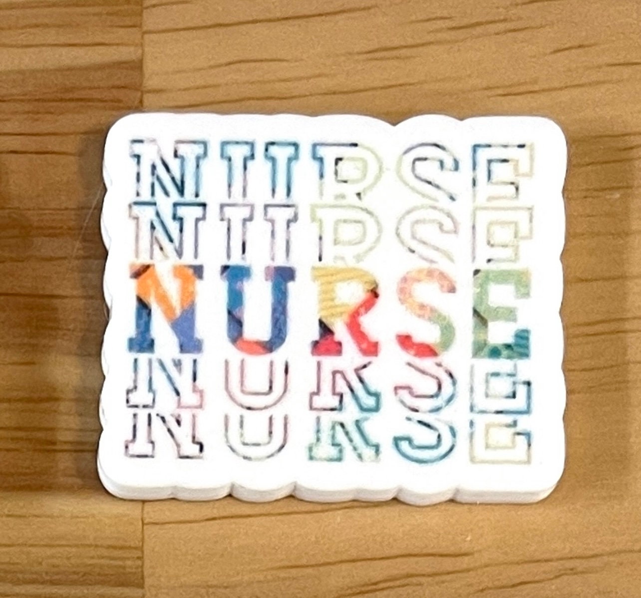 Nurse x5 - Planar Resin Flatback Acrylic Embellishment