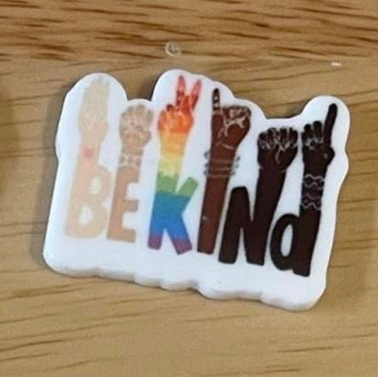 Be Kind - Resin Planar Flatback Acrylic Embellishment